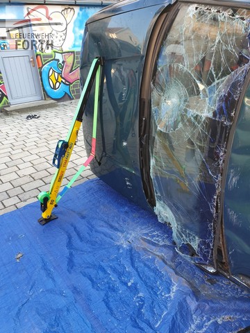 28.07.2020_Ubungen_mit_dem_Stab_Fast_System1 Ehrung lanjähriger Vereinsmitglieder Feuerwehr Forth
