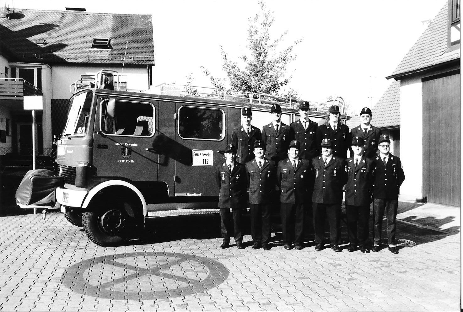 Gruppenbild der Feuerwehr Forth