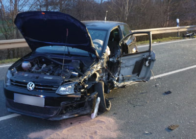 FF Forth Betriebsstoffe aufnehmen nach VU 1 – Feuerwehr Forth