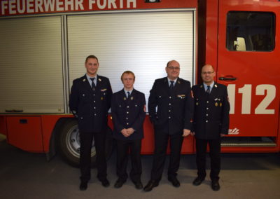 FF Forth Ernennungen – Feuerwehr Forth