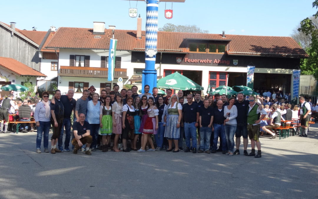 Maibaumfest in Aising