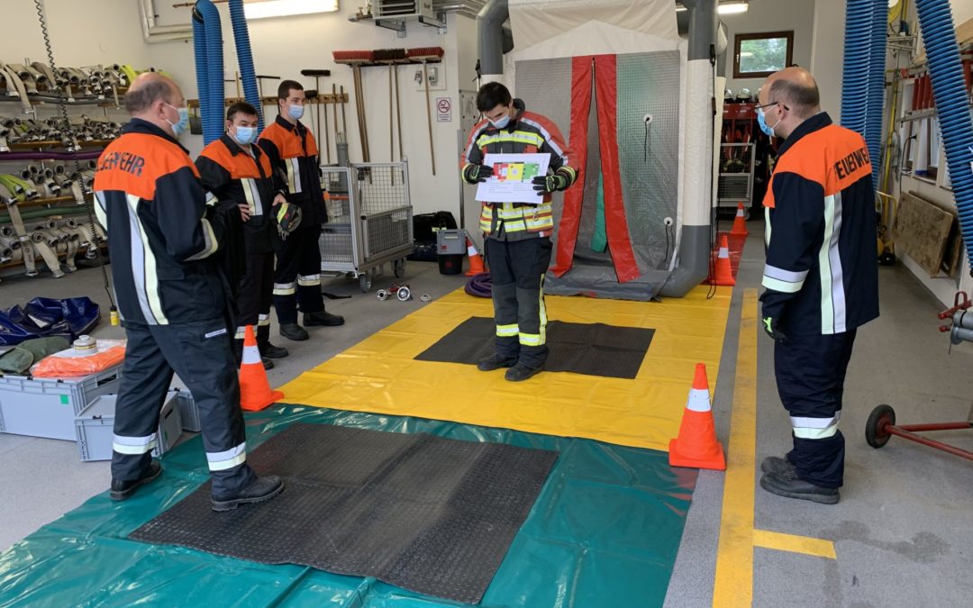 Gruppenübung Dekontamination