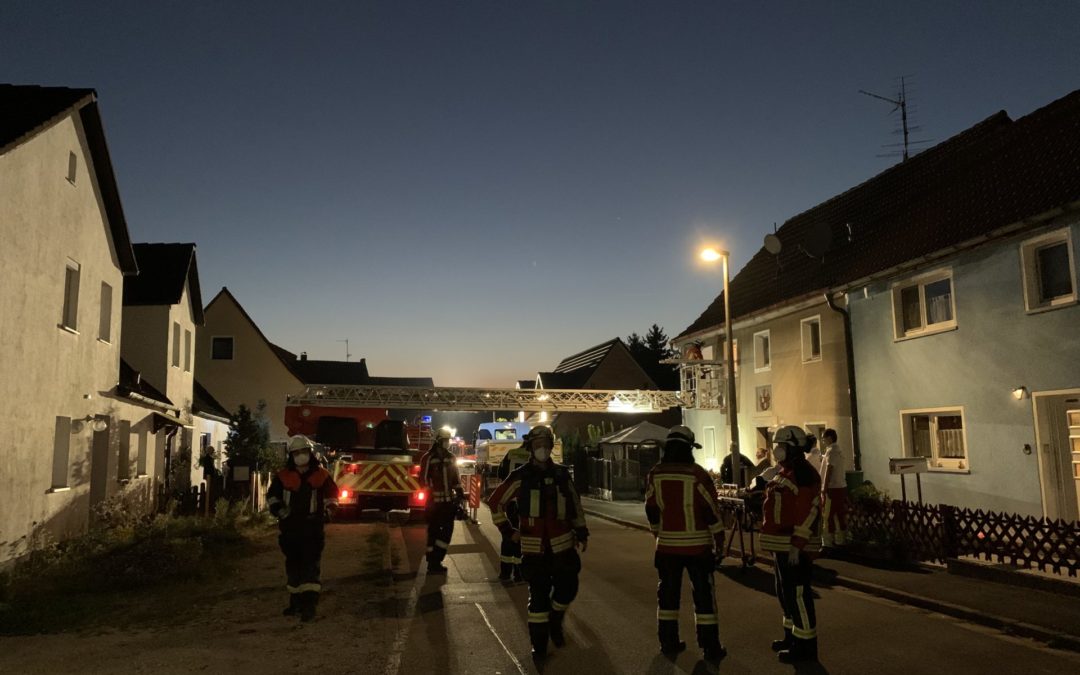 Personenrettung über Drehleiter
