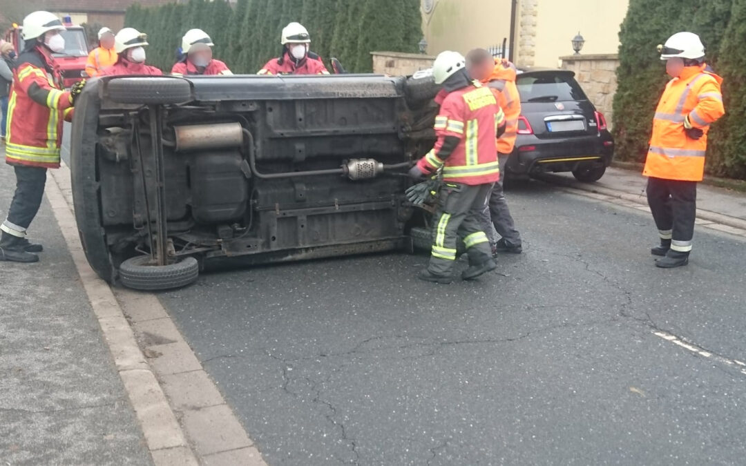 schwerer Verkehrsunfall