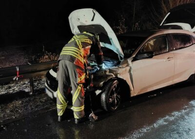 FF Forth Verkehrslenkung nach VU 2 – Feuerwehr Forth