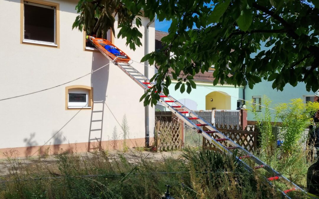 Patientenrettung aus Gebäuden