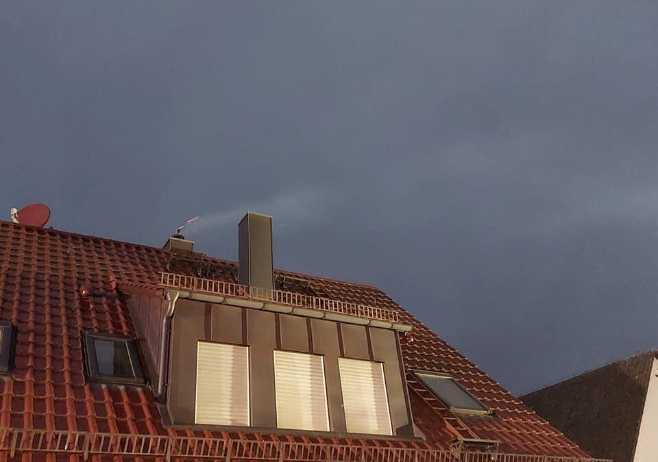 Kaminbrand in der Jahnstraße