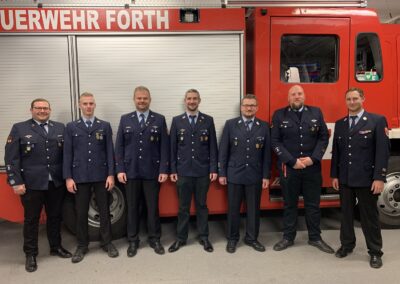 FF Forth Ernennung Dienstjahre – Feuerwehr Forth