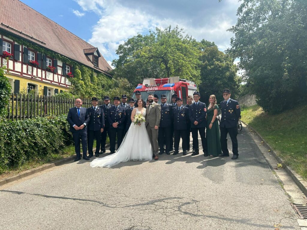 FF Forth Hochzeit Tanja und Matthias – Feuerwehr Forth