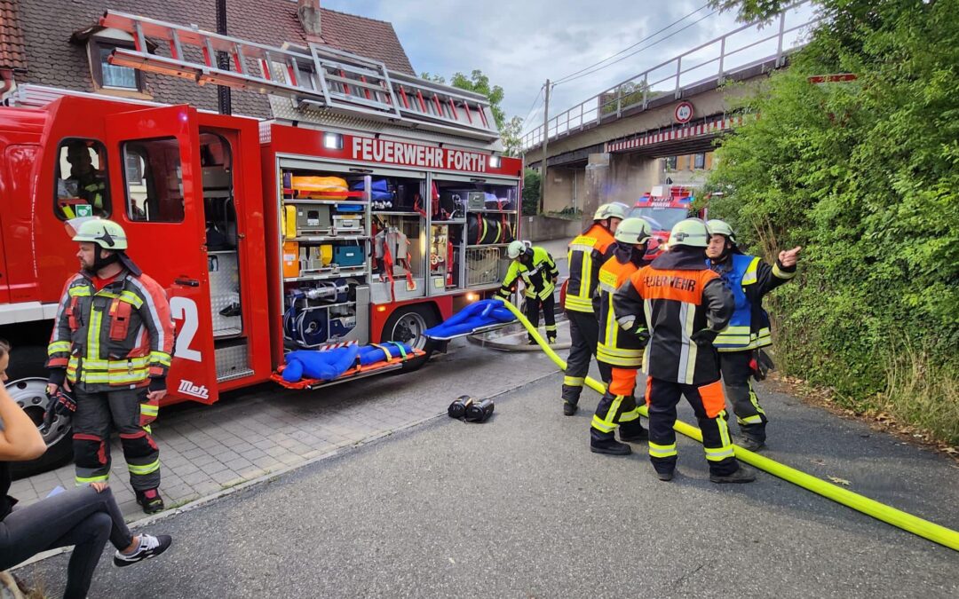 Alarmübung – Kellerbrand
