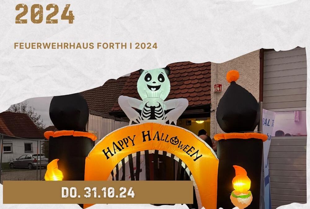 Happy Halloween – Jugendfeuerwehr Forth sagt Danke!