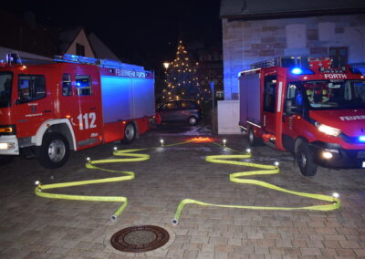 FF Forth Schlauch Weihnachtsbaum – Feuerwehr Forth