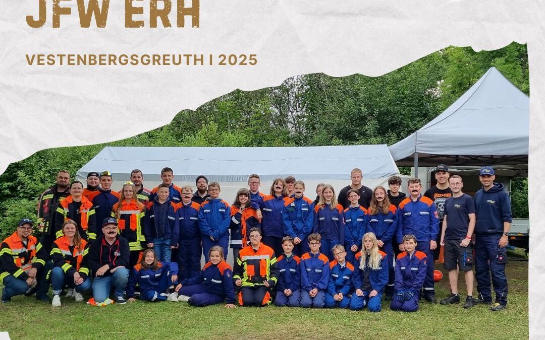 Jugendfeuerwehr Zeltlager 2025 in Vestenbergsgreuth