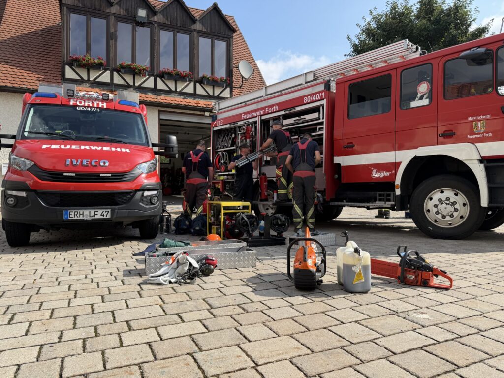 Fahrzeug- und Gerätereinigen 1 – Feuerwehr Forth FF Forth 20260718 1 – Feuerwehr Forth